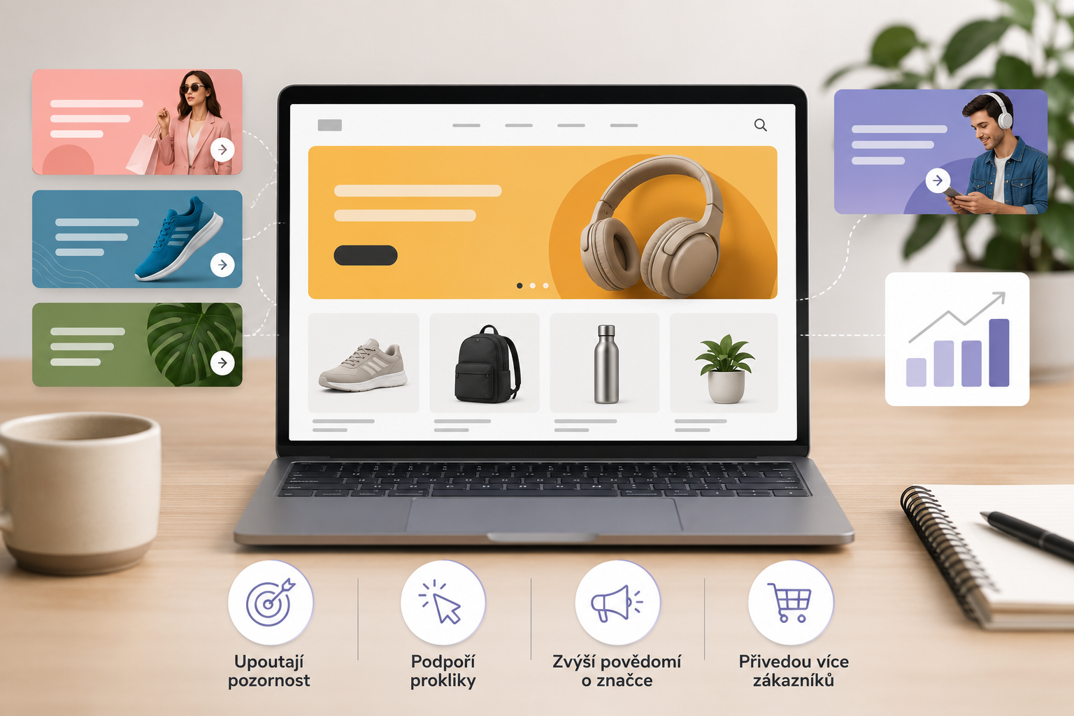 Bannery na webu: Co to je, jak fungují a proč je využít v online marketingu