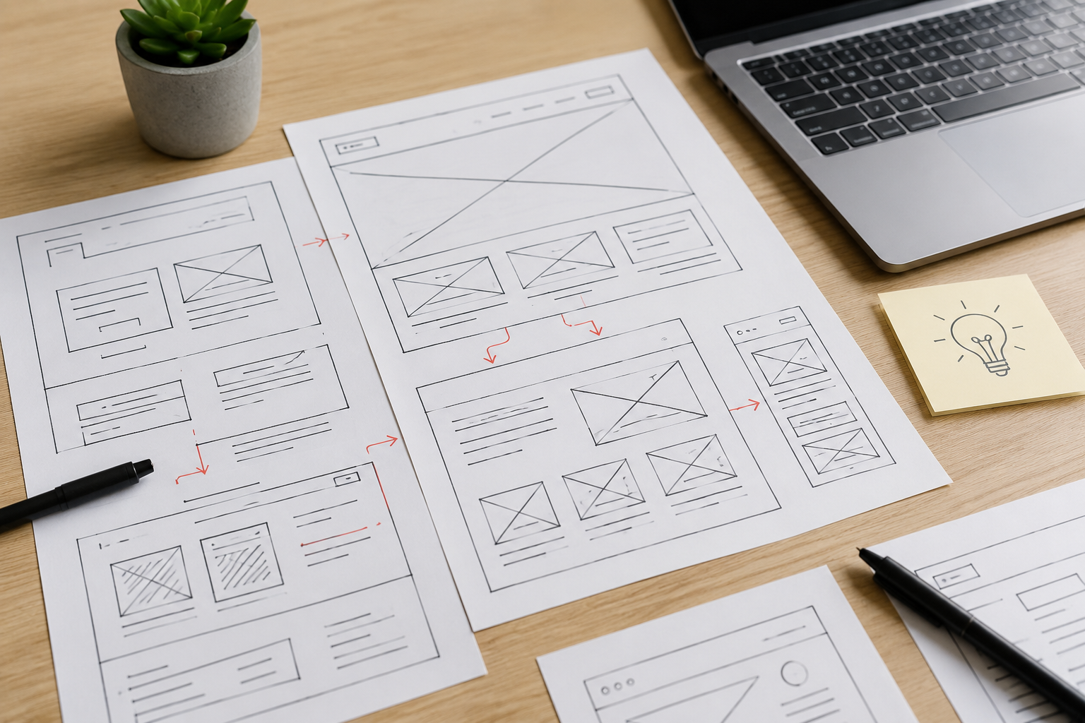 Wireframe webu: Jak a proč si bez něj návrh webu nedokážete představit